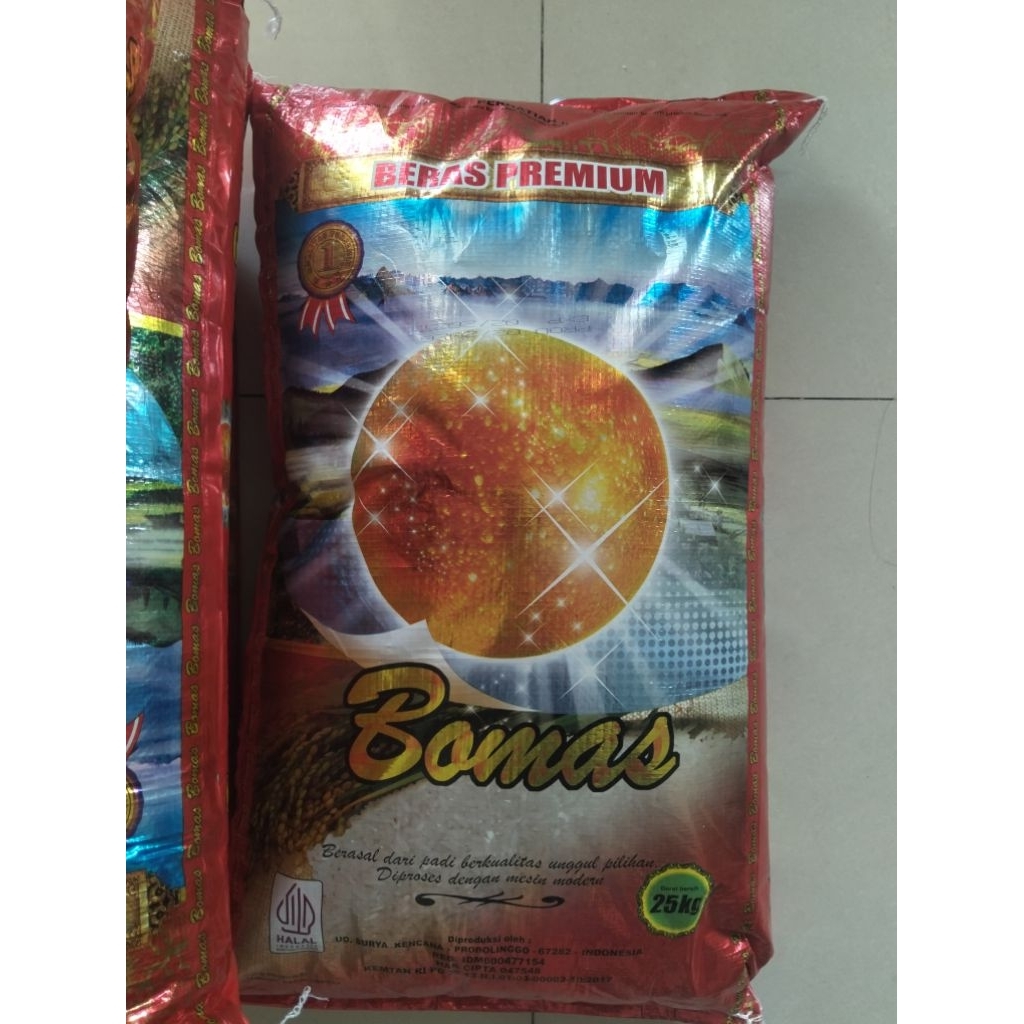 Beras Bomas 25kg