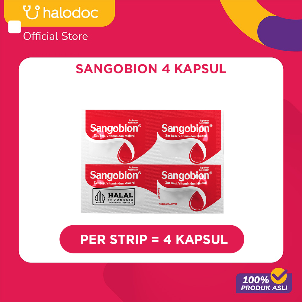 Sangobion 4 Kapsul