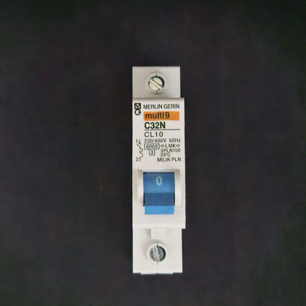 MCB Termis Merlin Gerin MG Biru Multi CL10 10A 10 Ampere
