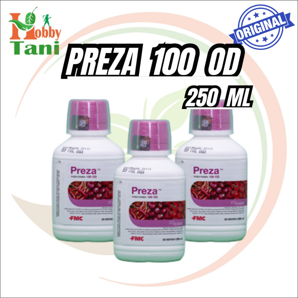 Insektisida FMC Preza 100OD 250 ml (DuPont-FMC) Obat Pembasmi Hama Tanaman Ulat Sayuran Buah Origina