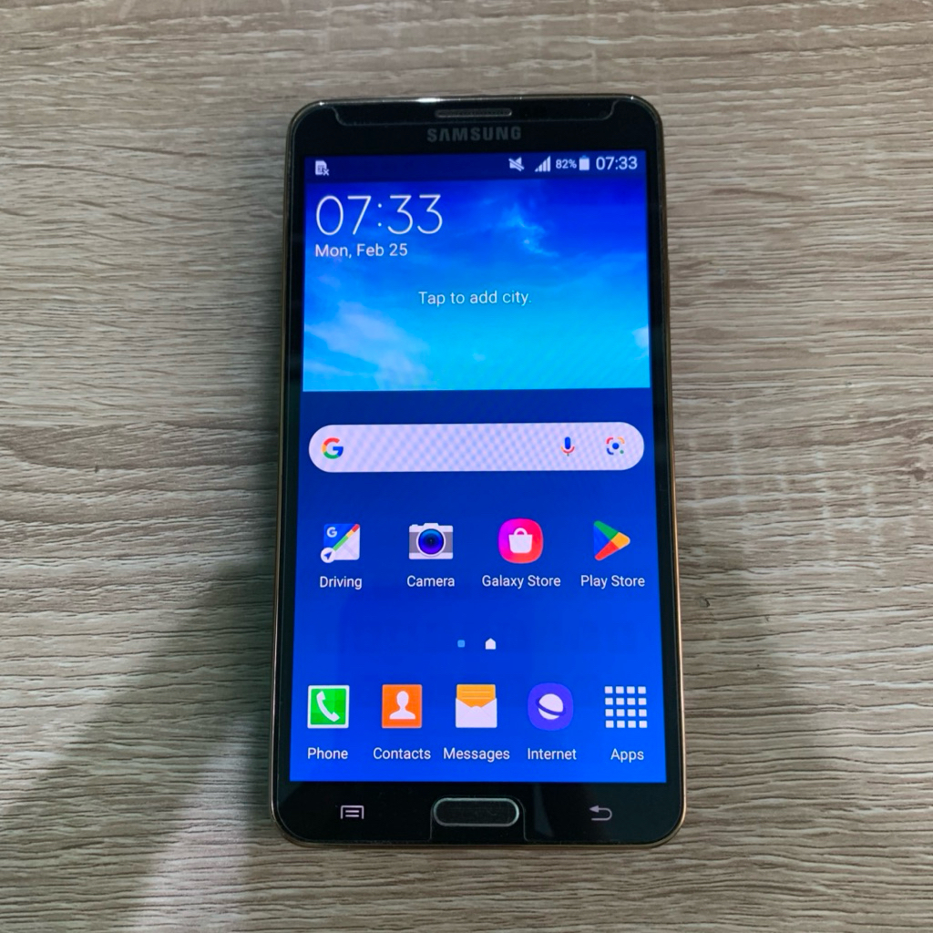 Samsung Note 3 3/32 Second Mulus