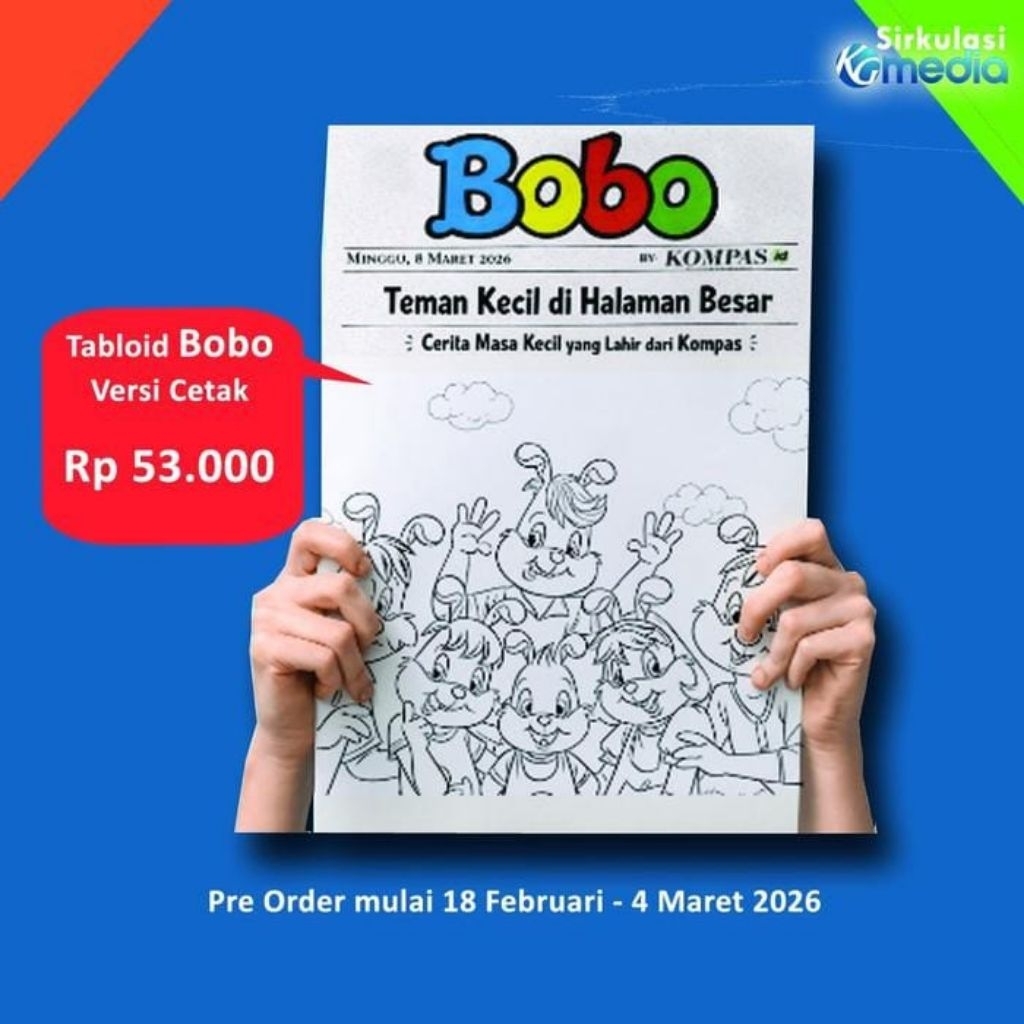 TABLOID BOBO NOSTALGIA BY KOMPAS