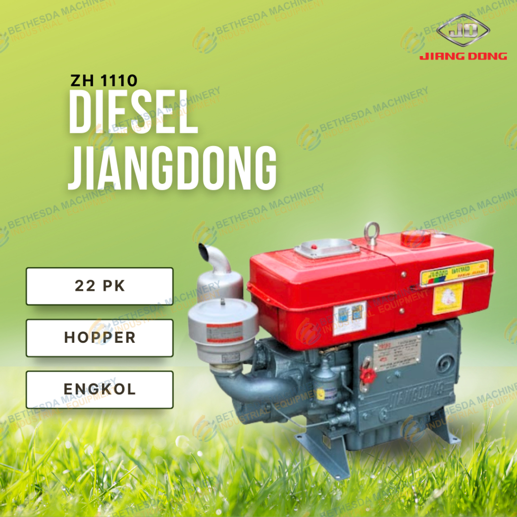 Mesin Jiangdong 22 Pk Diesel Hopper ZH 1110 (22 HP)