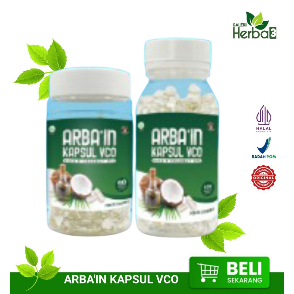 Kapsul VCO Minyak Arbain VCO