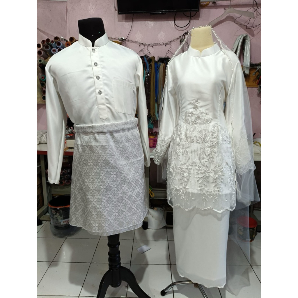 gaun malaysia melayu gaun akad gaun walimah wedding dress