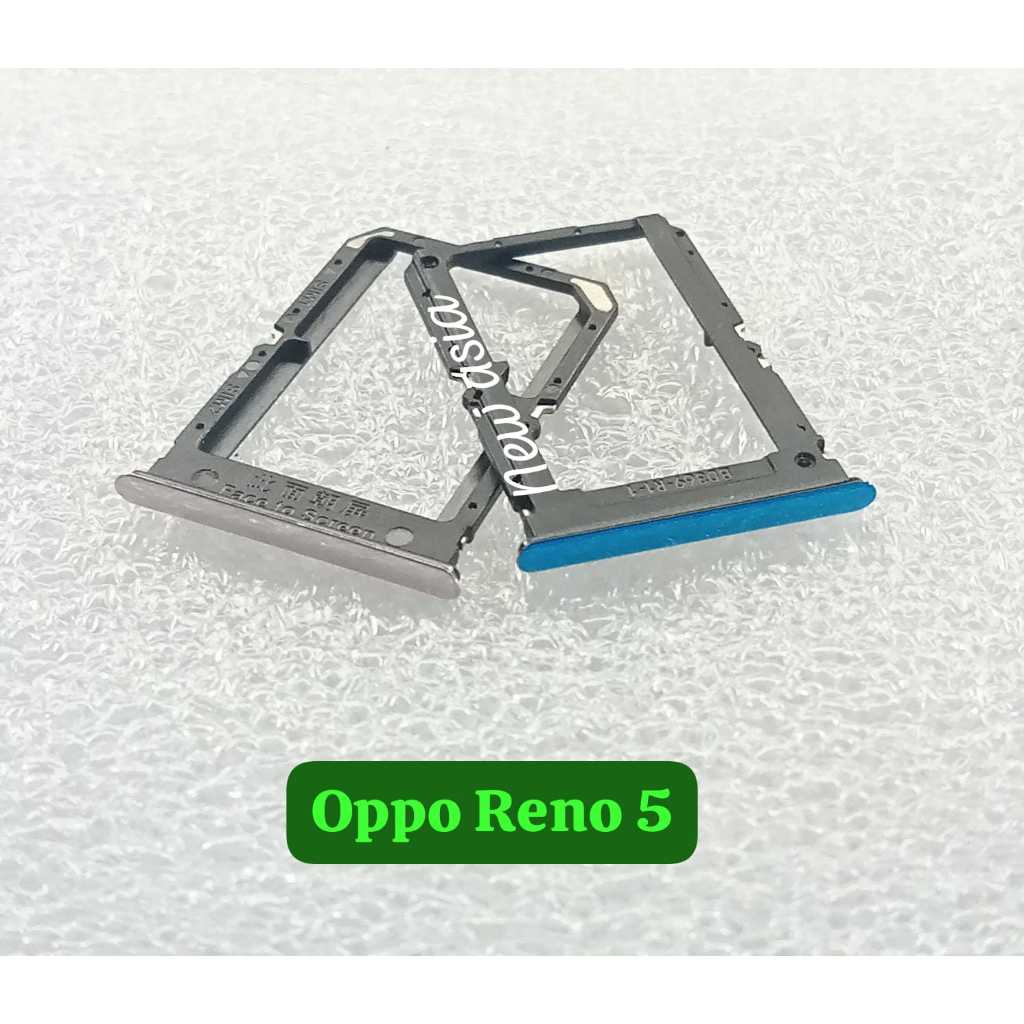 Oppo Reno 5 Sim Card Simtray - Simlock - Sim Tray - Slot Sim - Sim Lock Tempat Kartu   Laci