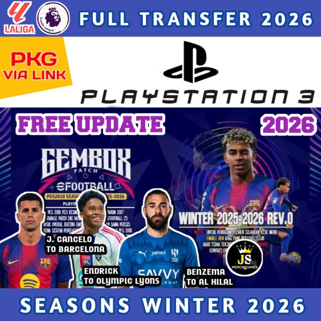 ( TERBARU RILIS 2026 ) VIA LINK - GAME PS3 - PKG FILE - FULLGAME - GEMBOX PATCH 2026 NEW UPDATE SEAS