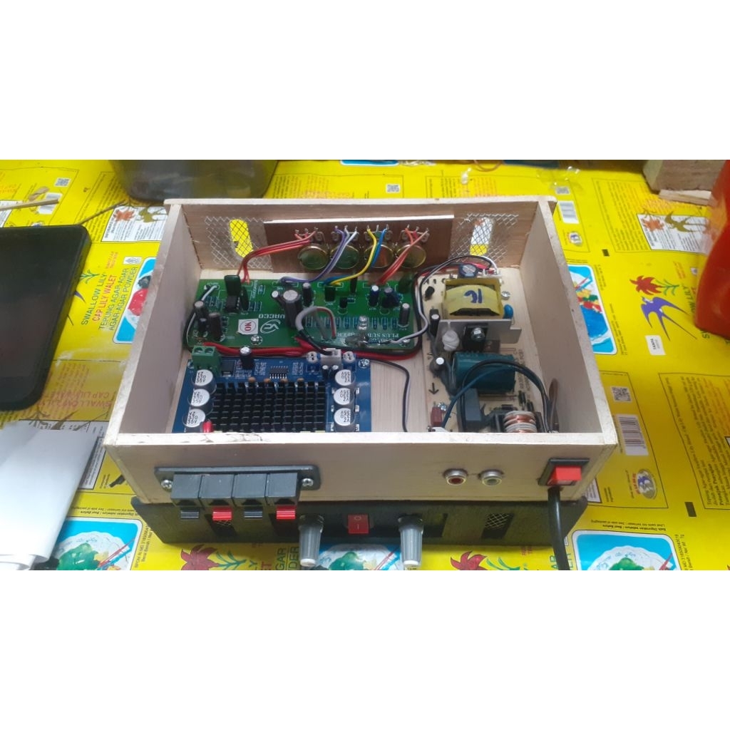 power aktif 120 watt x 2