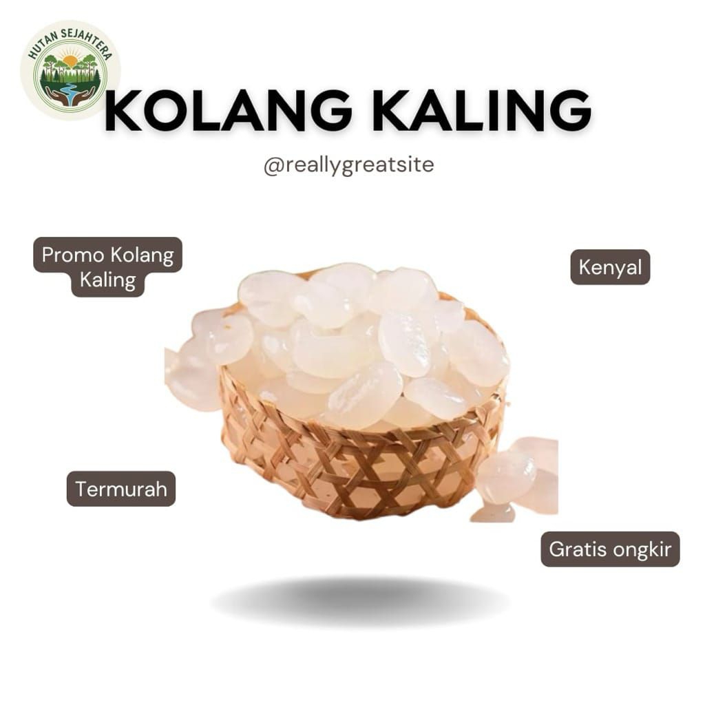 Kolang Kaling Muda Kolang Kaling Segar 1 KG JUMBO