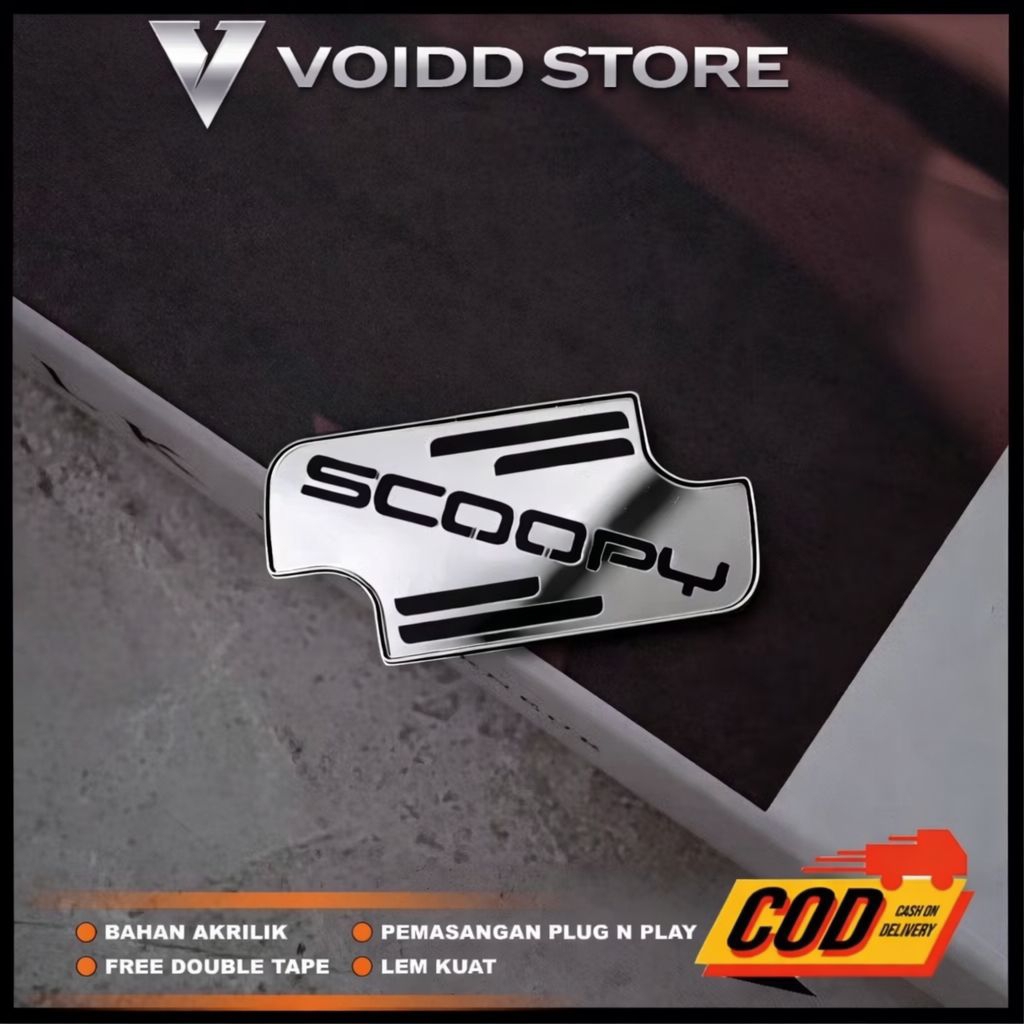 Cover minyak rem Akrilik SCOOPY TIMBUL 3D AKSESORIS REM MOTOR
