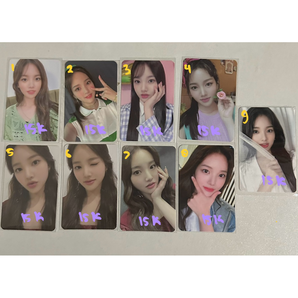 PHOTOCARD SOOJIN WEEEKLY