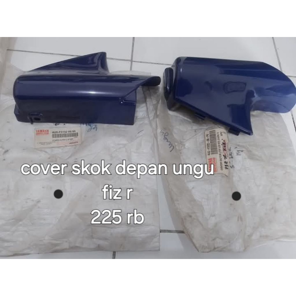 cover kupingan slebor depan yamaha F1zr ungu original