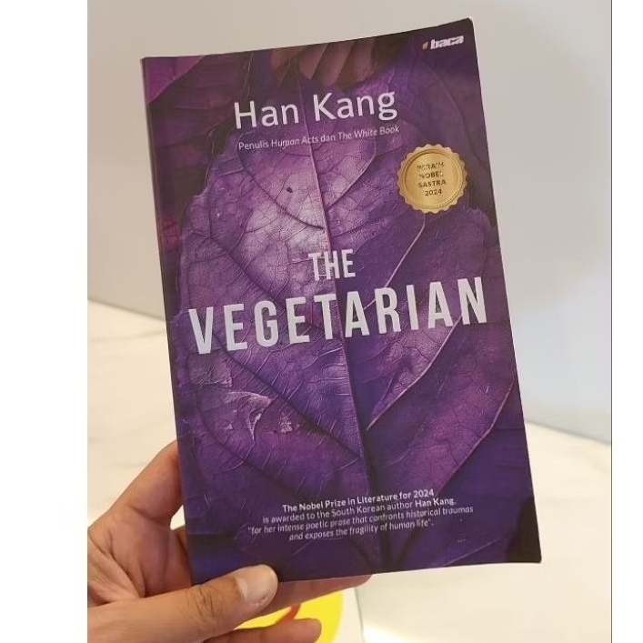 buku preloved: The Vegetarian by Han Kang