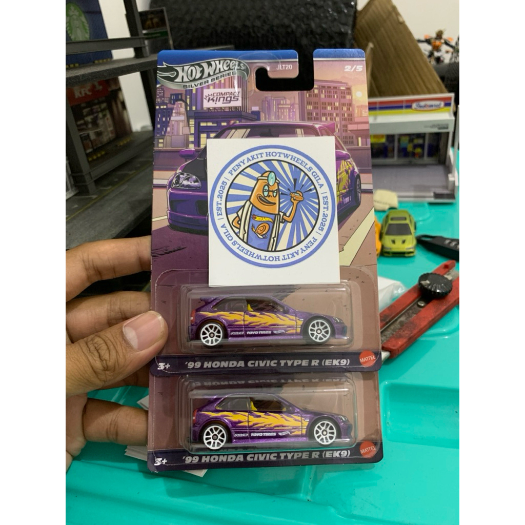 hotwheels honda civic ek9