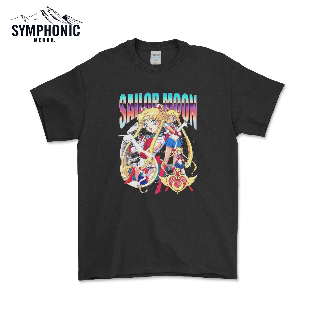 ANIWEAR SAILOR MOON, KAOS ANIME SAILOR MOON UNISEX