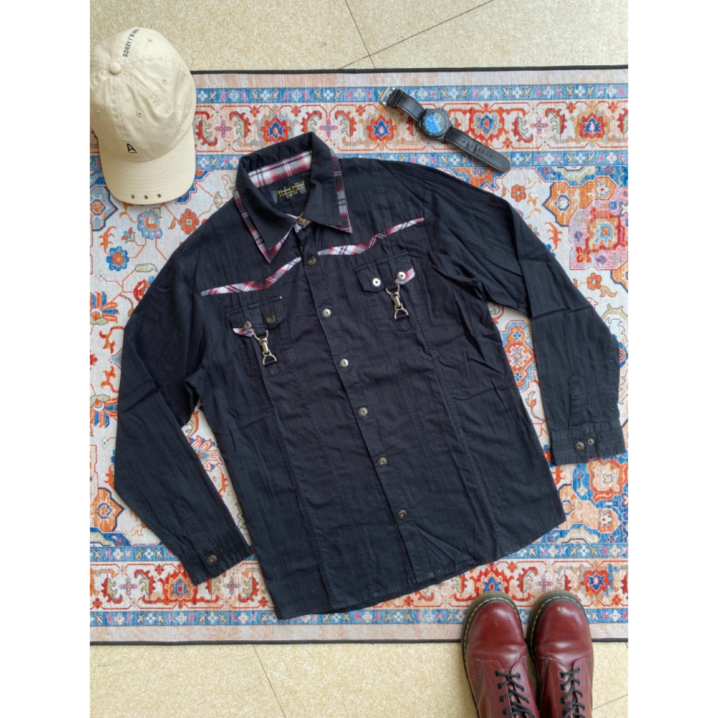 Kemeja Thruxton Shirt Y2K Second
