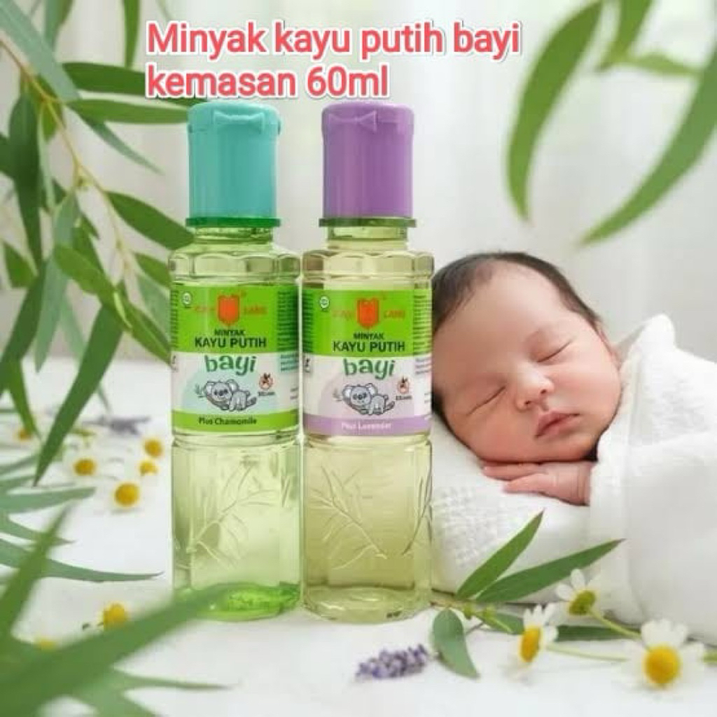 Caplang minyak kayu putih bayi Lavender/chamomile 60ml