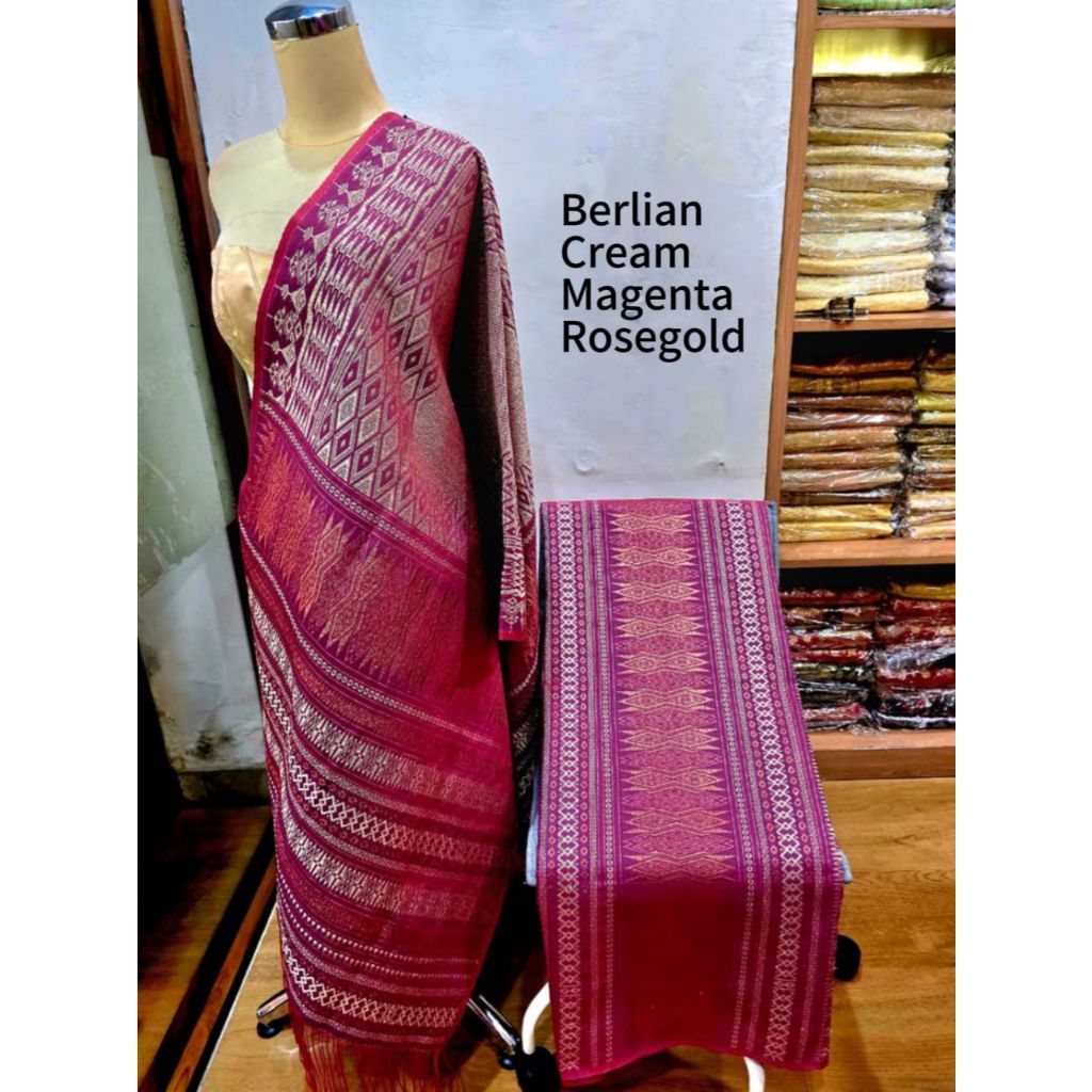 Songket tumtuman exclusive benang berlian