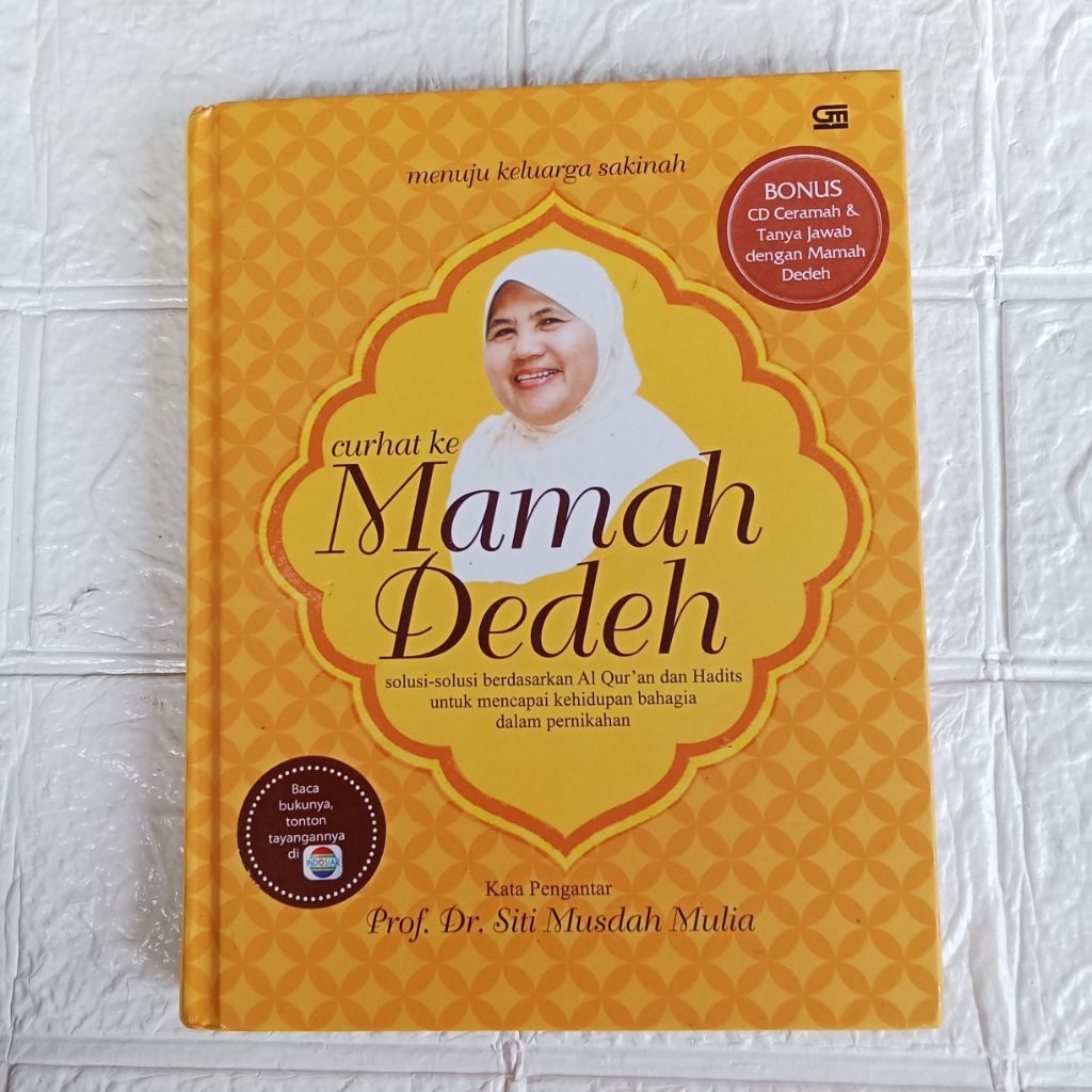 BUKU BEKAS ORI 100% - CURHAT KELUARGA SAKINAH - MAMAH DEDEH