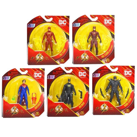 Spin Master Action Figure DC The Flash Movie BATMAN THE FLASH DARK FLASH SUPERGIRL