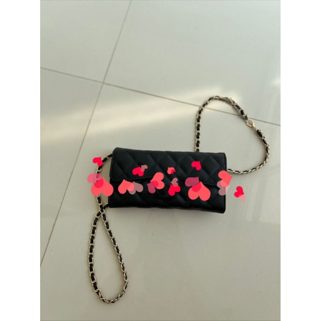 DOMPET WANITA ADA TALI RANTAI