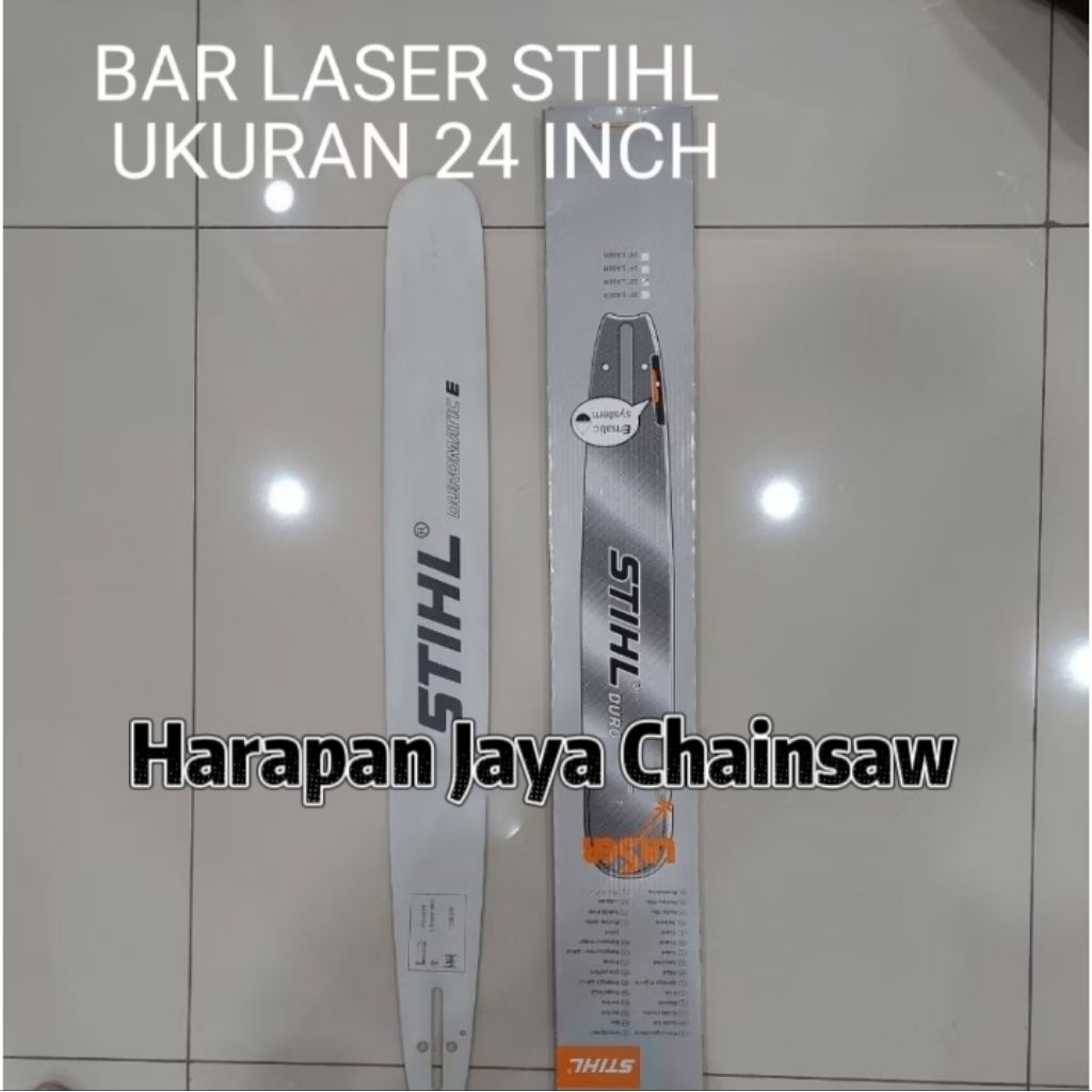 Bar Chainsaw Stihl 24 inch.Bar Laser Senso/Sinso Stihl 24"/40T Original.