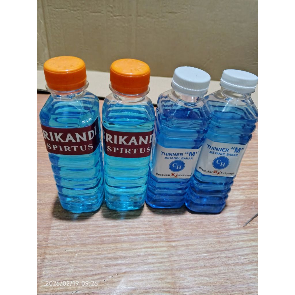Spirtus Botol Biru 200 ml CH / SRIKANDi