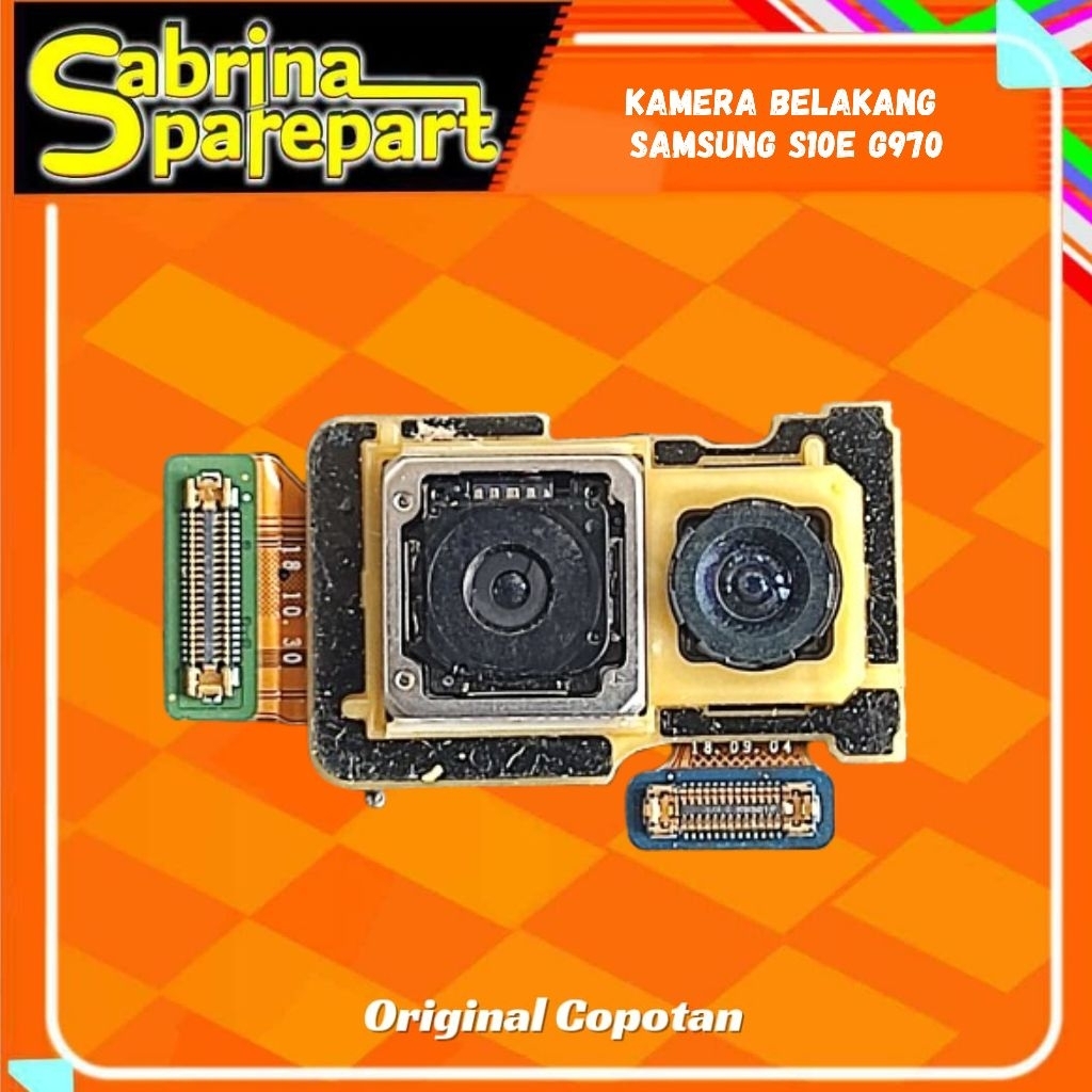 Kamera Belakang Samsung S10E G970  Second Original Copotan