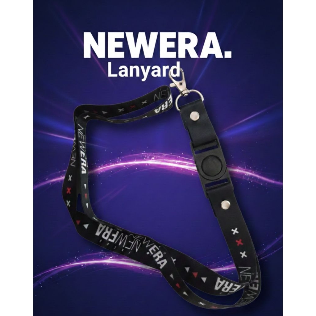 JKT48 Newera Lanyard Black | Official JKT48 Merchandise