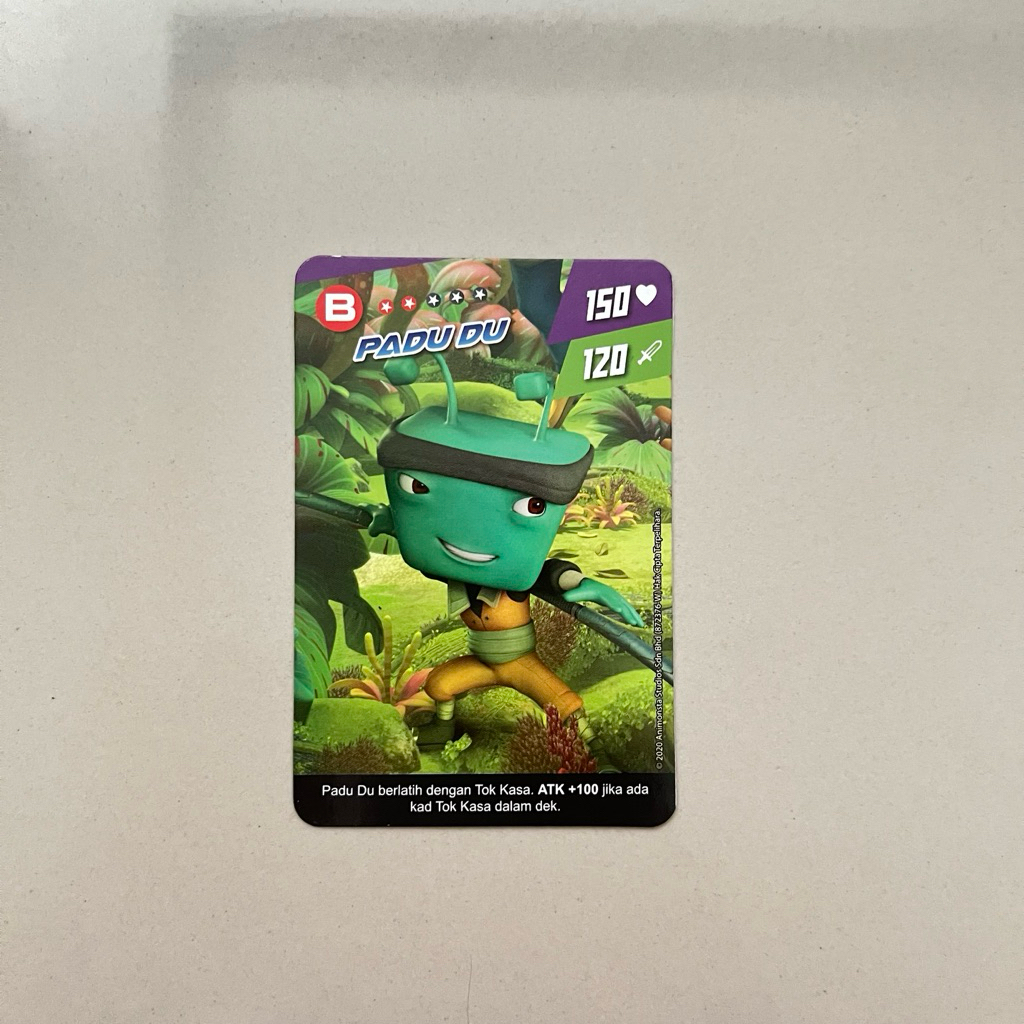 [1 PCS] Kartu Padu du (Adudu) Pek Impak ORI Malaysia