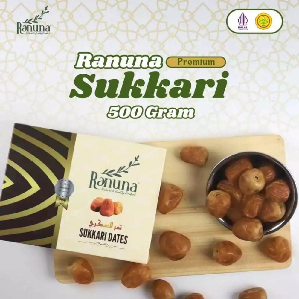 Ranuna - Kurma Sukari Premium / Kurma Sukkari Ranuna / Ranuna Premium Dates