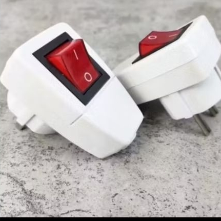 Steker Saklar Lampu DUTRON dengan Bahan Plastik Berkualitas