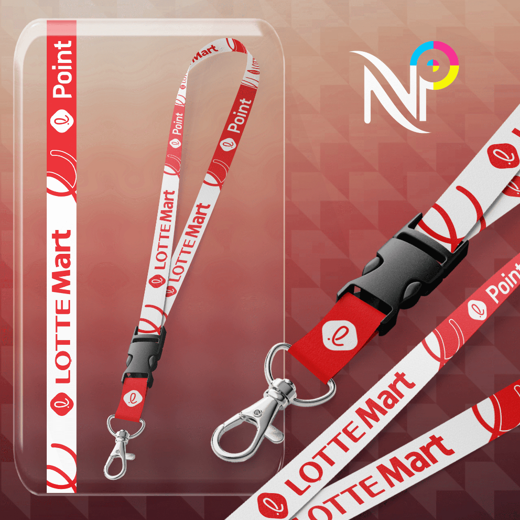 Tali Lanyard Fullprint LOTTE MART