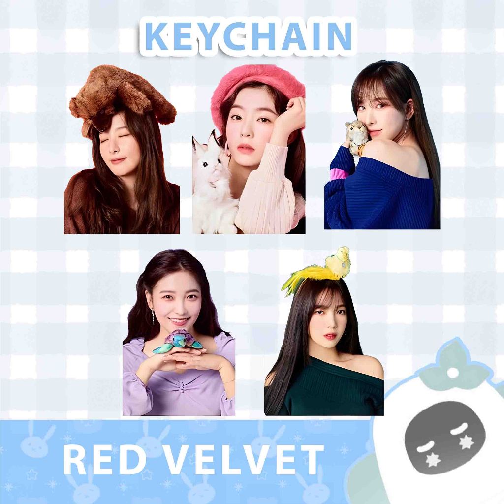 Ganci / Gantungan Kunci keychain KPOP RED VELVET