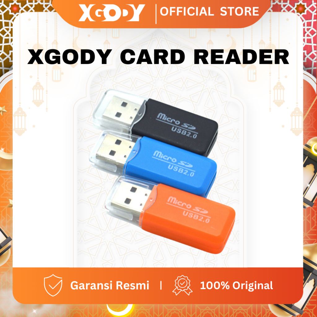 XGODY CARD READER SINGLE PORT USB HUBS