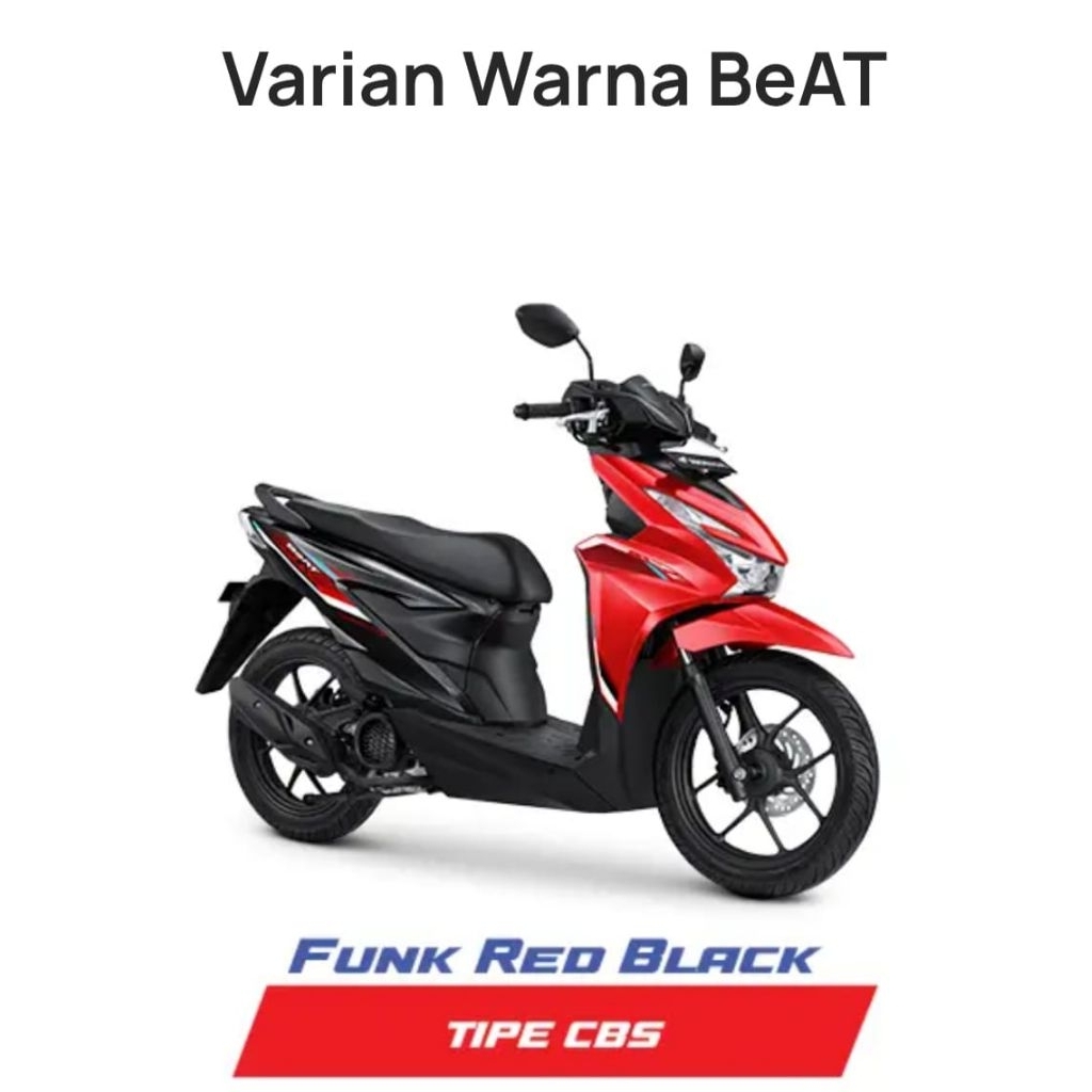 NEW HONDA BEAT CBS