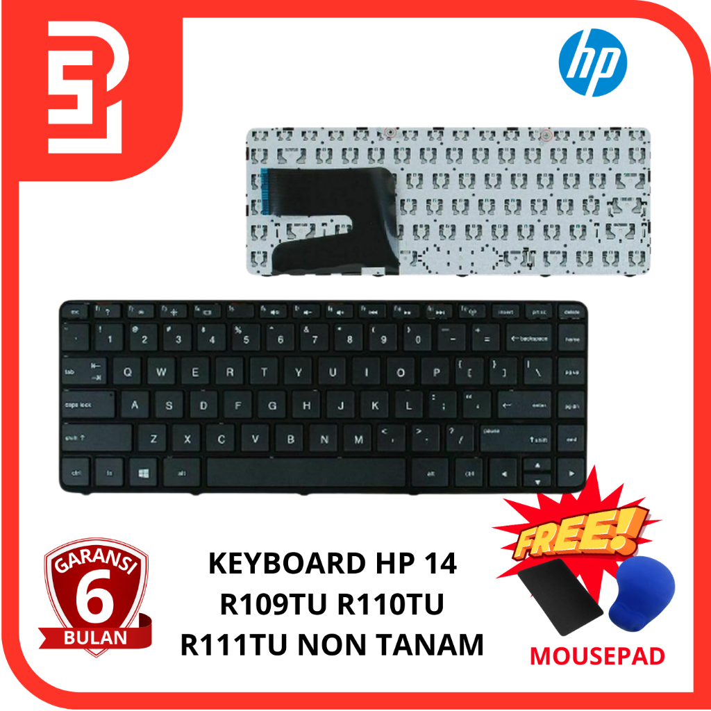 Keyboard hp 14-R109TU 14-R110TU 14-R111NF 14-R112TU, 14-R113TU, 14-R114TU