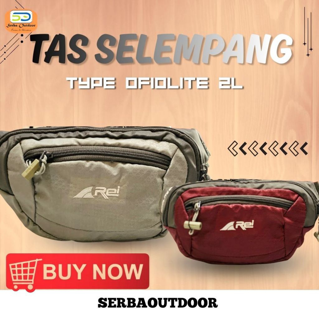 Tas Bahu / Tas Pinggang / Tas Outdoor Pria Rei PG.OFIOLITE 2L