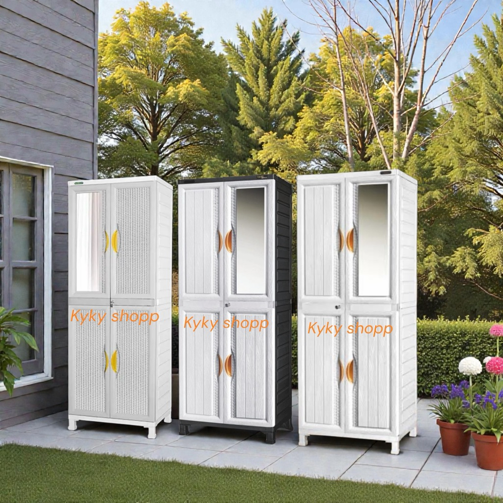 lemari plastik napolly cabro G.88 cabro R.88 Cabro G.88-CK wood