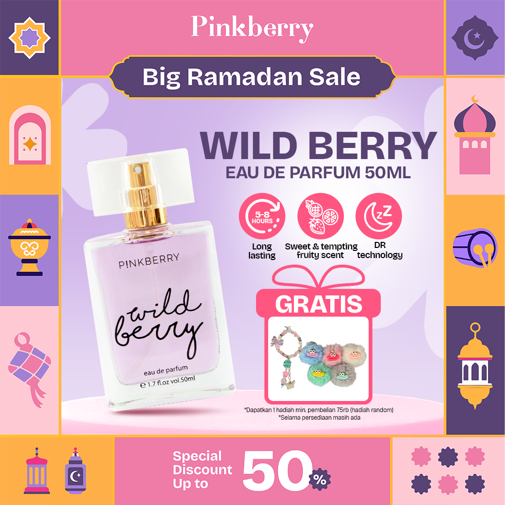 PINKBERRY Eau de Parfum Wild Berry 50ml - Parfum wanita