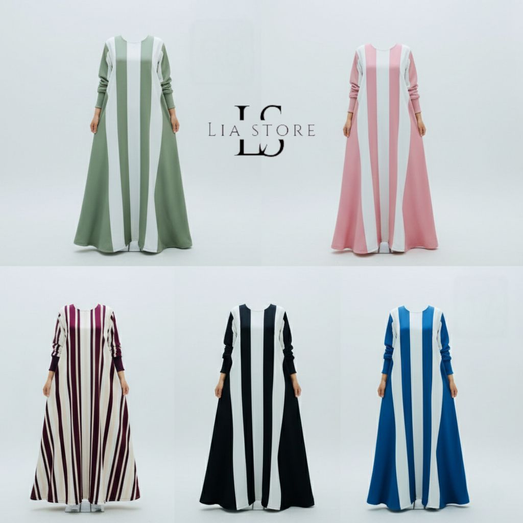 Dress Salur Knit/Dress Busui Friendly