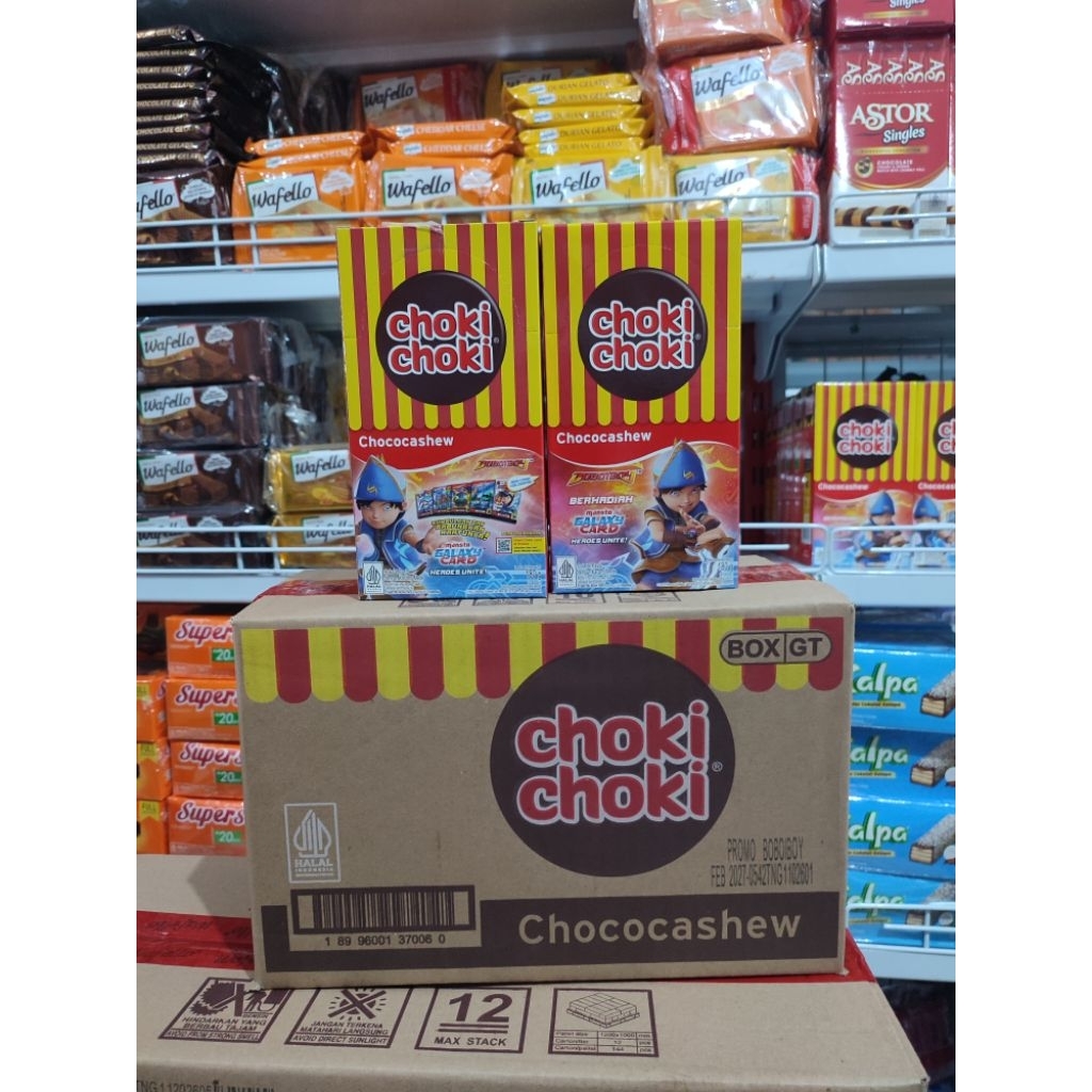 choki-choki Boboiboy 1dus isi 9box