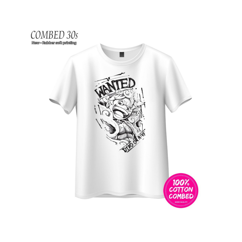 KAOS ONE PIECE ALL SIZE DISTRO REGULAR FIT