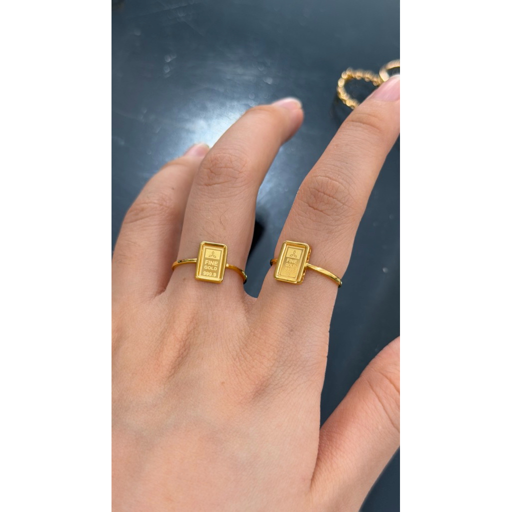 Cincin LM fine gold 8k Toko emas murni kedungwaringin