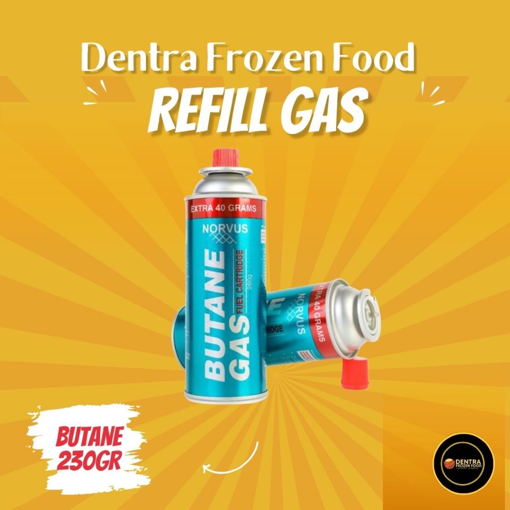 GAS PURITY DAN NORVUS BUTANE REFILL