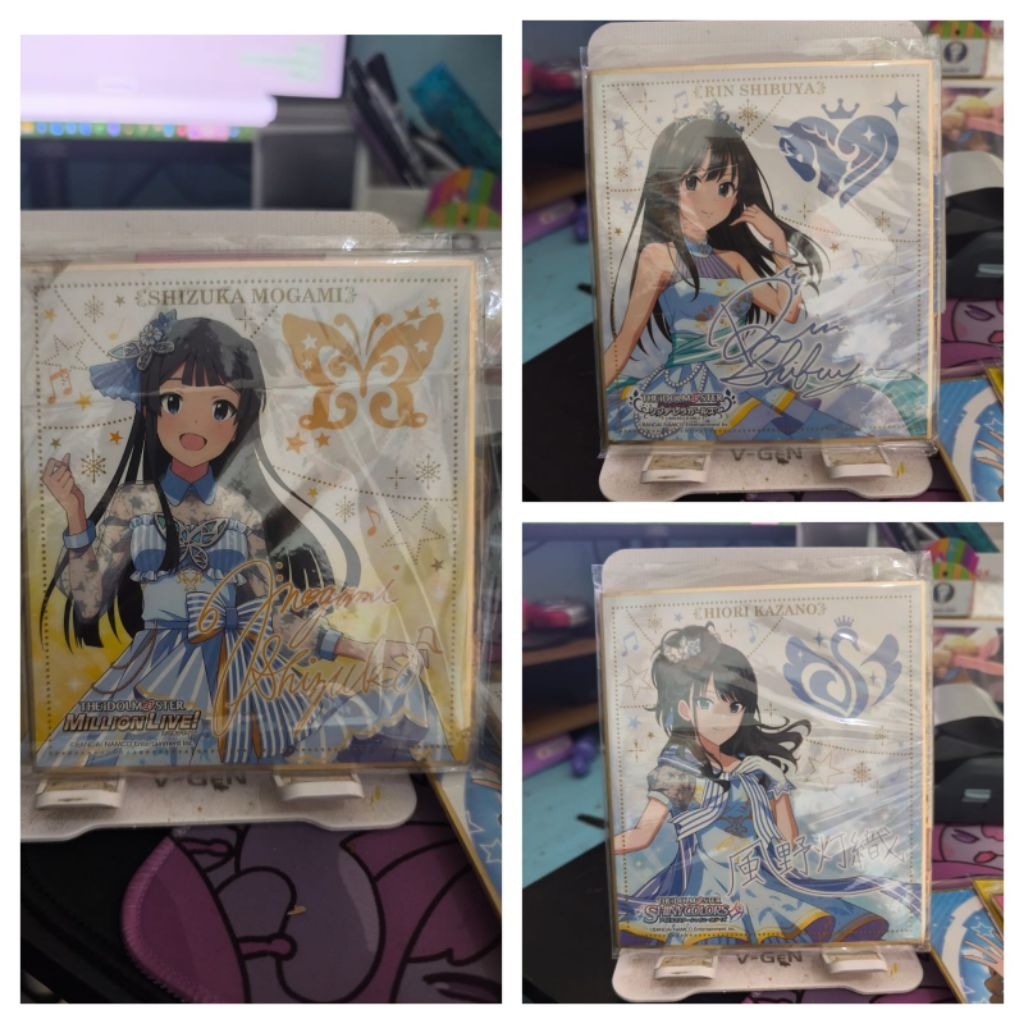 idolmaster Lawson Mini Shikishi