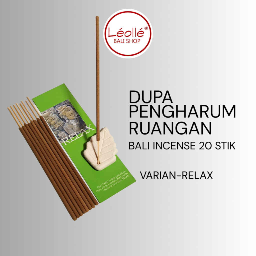 Leolle Dupa Aromaterapi Bali Pengharum Ruangan Unik - dupa stik kado unik aroma wangi tahan lama, re