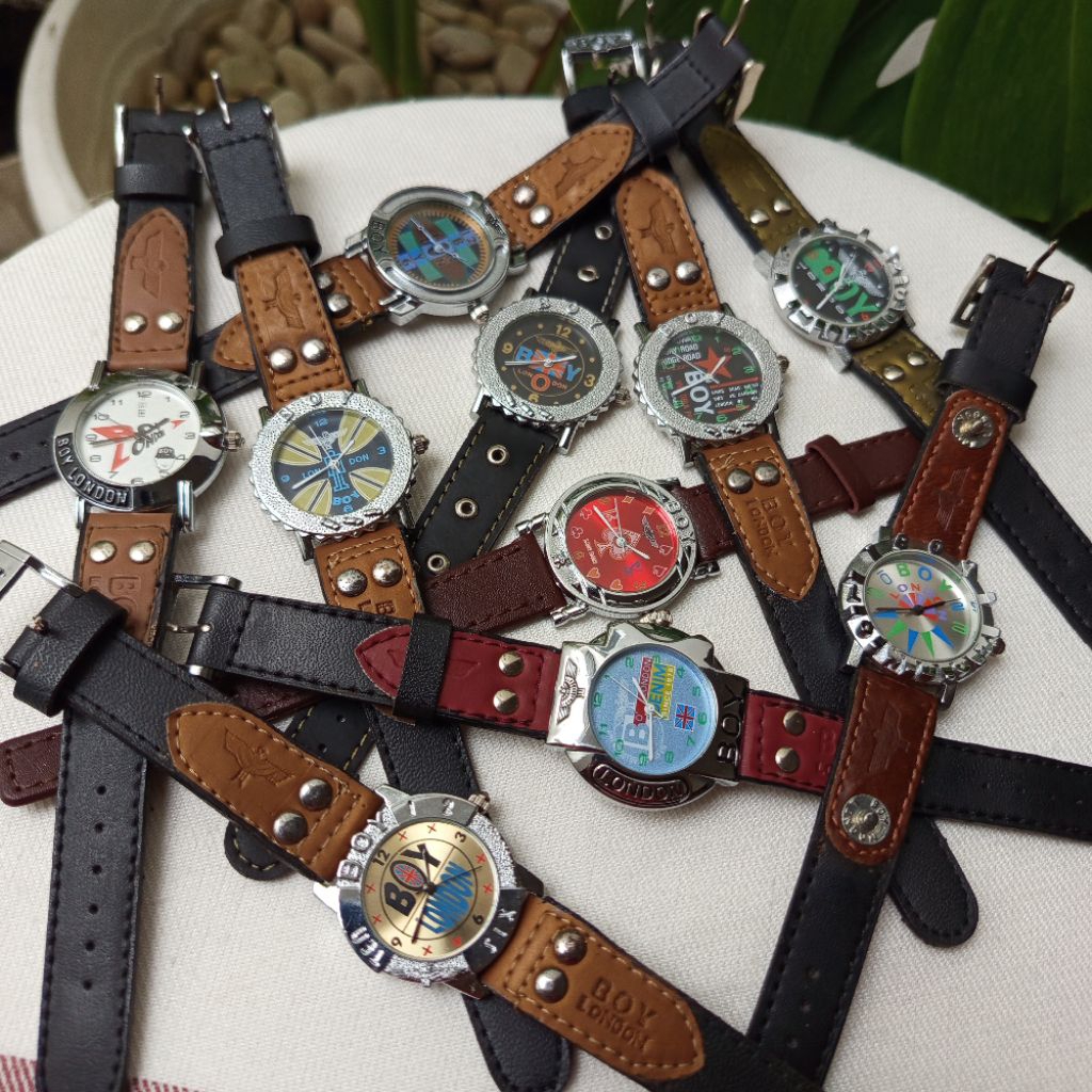 vintage 90s watch B0Y L0ND0N jam tangan jadul