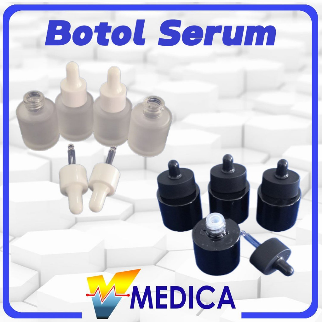 Botol Serum Kaca 20 ML / Botol Serum