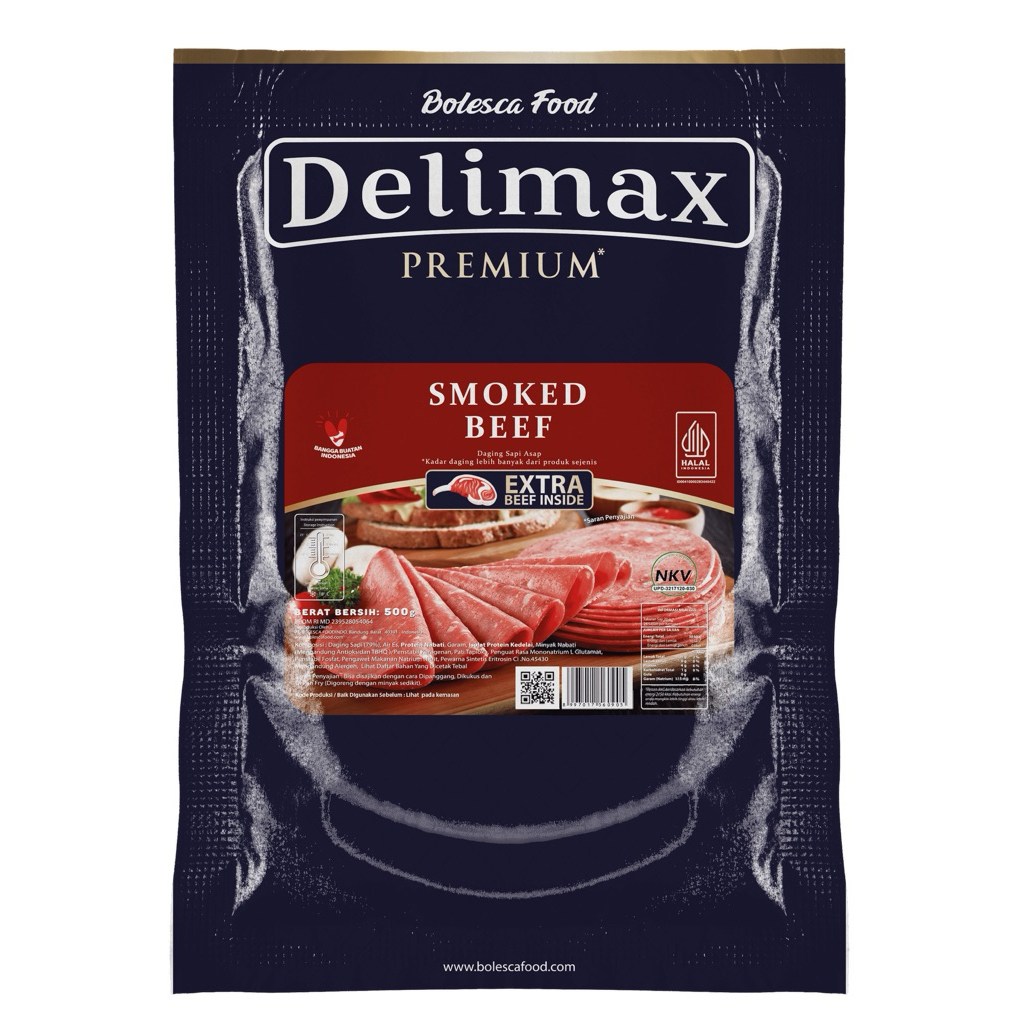 DELIMAX SMOKE BEEF 500g